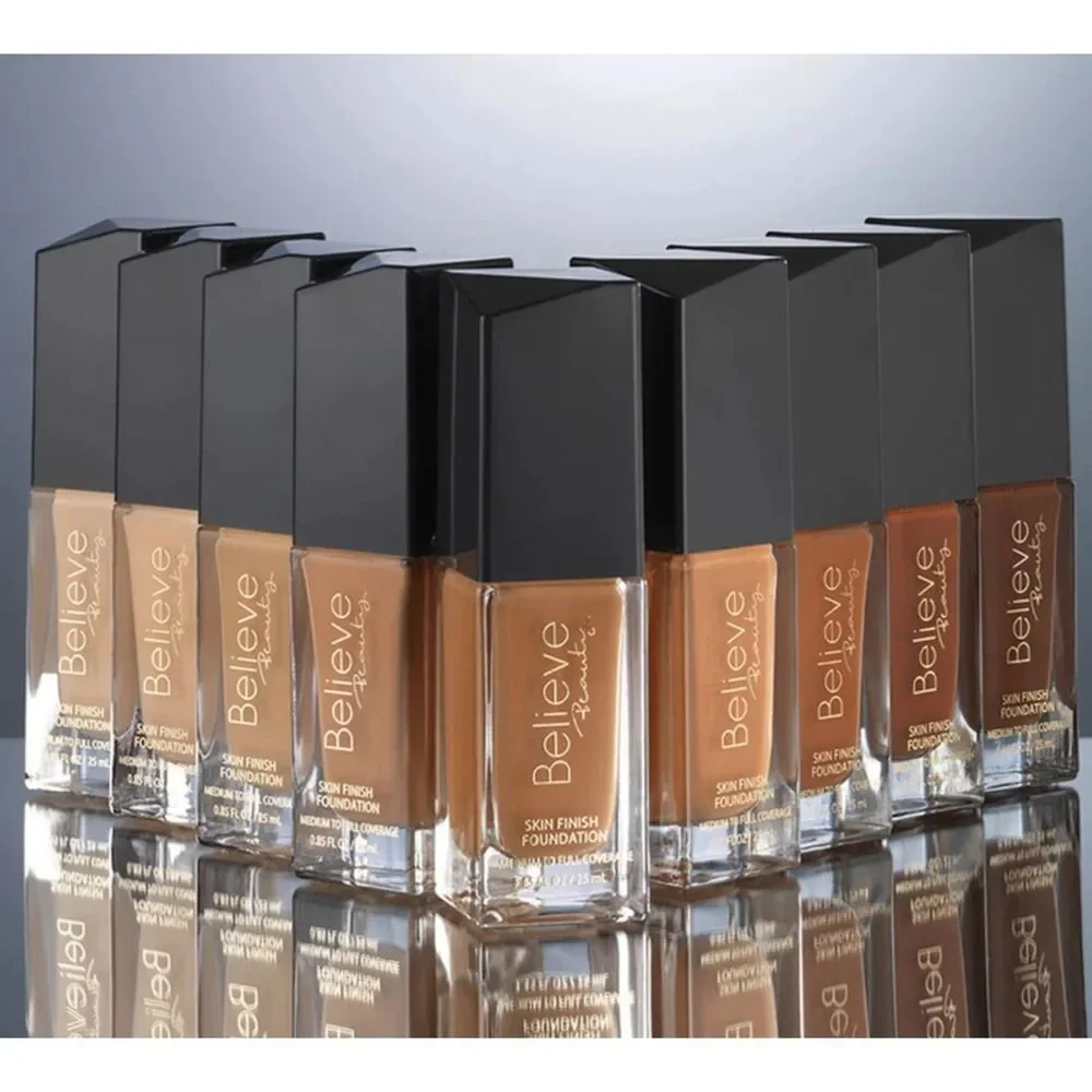 Believe Beauty Skin Finish Liquid Foundation CHOOSE SHADE Discontinued